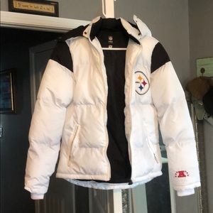 Steelers puff jacket
